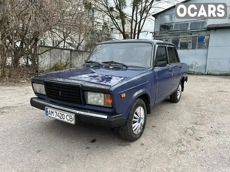 Седан ВАЗ / Lada 2107 2003 1.5 л. Ручна / Механіка обл. Житомирська, Житомир - Фото 1/11