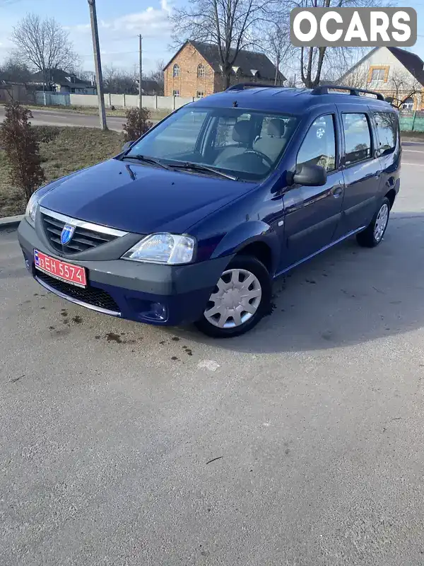 Универсал Dacia Logan MCV 2007 1.6 л. Ручная / Механика обл. Черниговская, Нежин - Фото 1/21