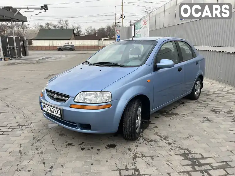 Седан Chevrolet Aveo 2005 1.5 л. Ручна / Механіка обл. Запорізька, Запоріжжя - Фото 1/7