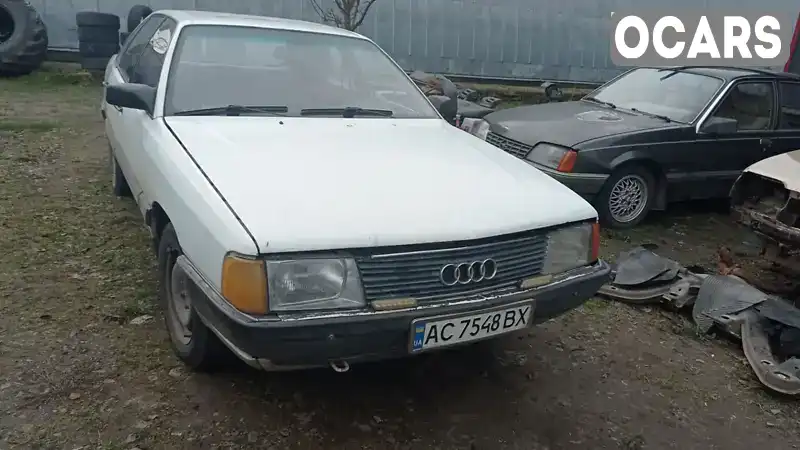 Седан Audi 100 1984 1.8 л. обл. Волинська, Володимир-Волинський - Фото 1/4