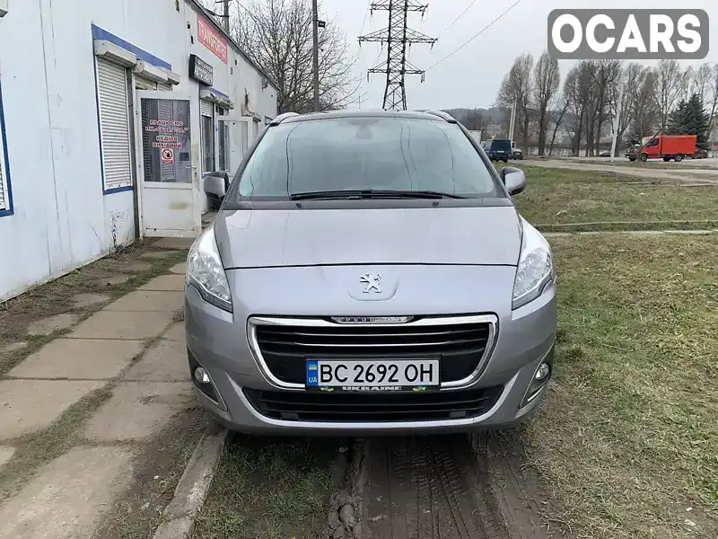 Мікровен Peugeot 5008 2015 1.6 л. Автомат обл. Львівська, Львів - Фото 1/12