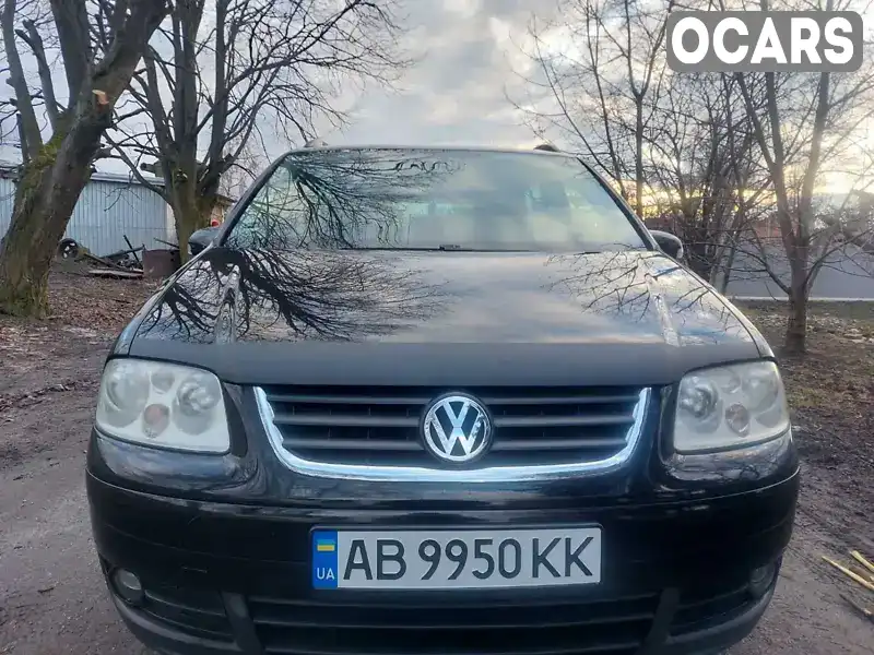 Мінівен Volkswagen Touran 2005 1.97 л. Автомат обл. Вінницька, Хмільник - Фото 1/16