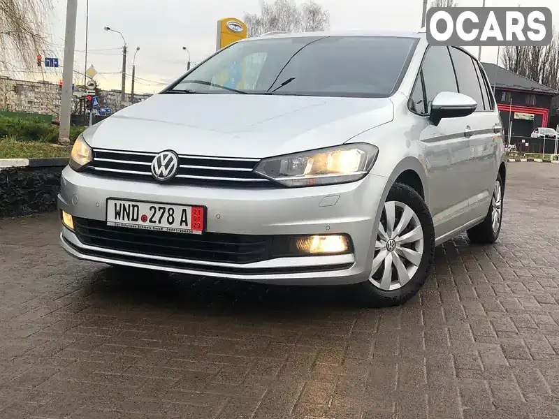 Микровэн Volkswagen Touran 2019 1.97 л. Автомат обл. Ровенская, Ровно - Фото 1/21