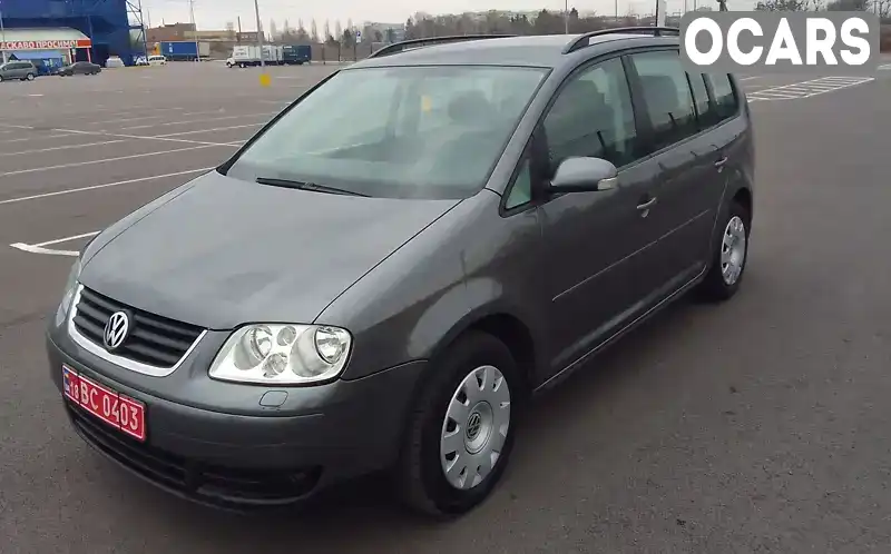 Мінівен Volkswagen Touran 2006 1.6 л. Ручна / Механіка обл. Рівненська, Рівне - Фото 1/15