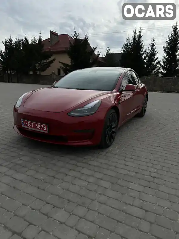 Седан Tesla Model 3 2021 null_content л. Автомат обл. Львовская, Львов - Фото 1/6