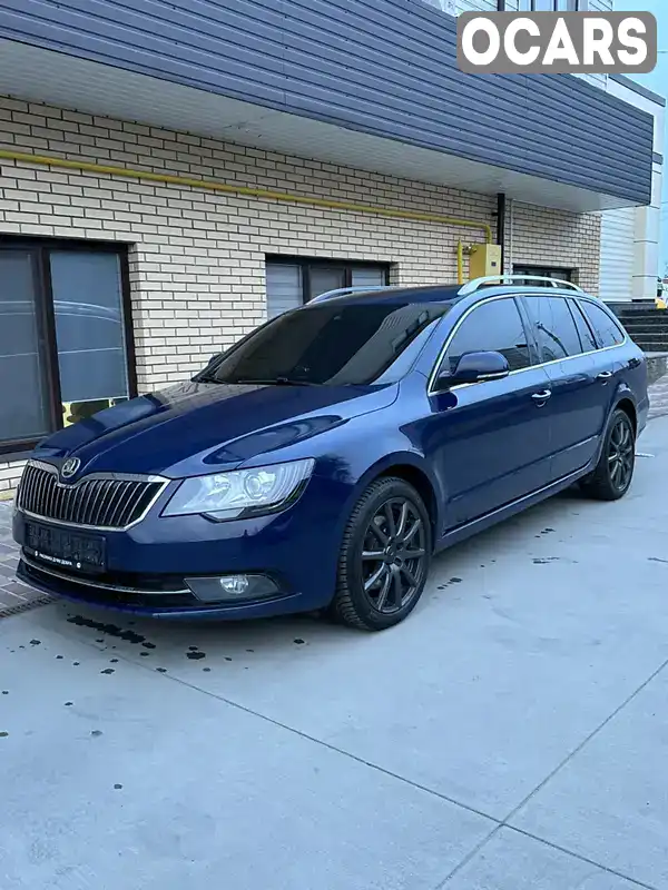 Універсал Skoda Superb 2014 2 л. Автомат обл. Житомирська, Бердичів - Фото 1/21