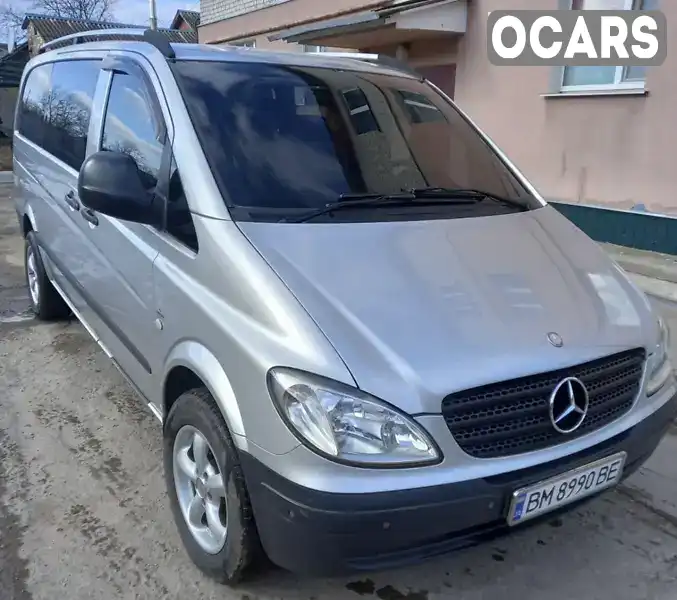 Минивэн Mercedes-Benz Vito 2009 2.15 л. Ручная / Механика обл. Сумская, Путивль - Фото 1/17