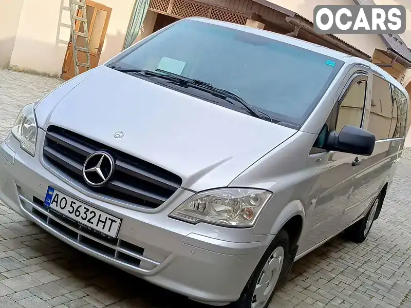 Мінівен Mercedes-Benz Vito 2014 2.14 л. Автомат обл. Закарпатська, Мукачево - Фото 1/21