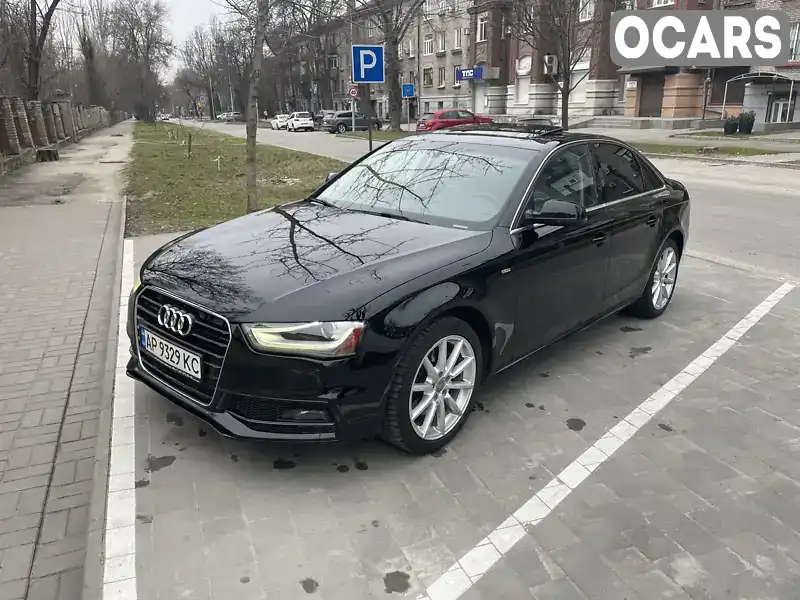 Седан Audi A4 2014 1.98 л. Автомат обл. Запорожская, Запорожье - Фото 1/21