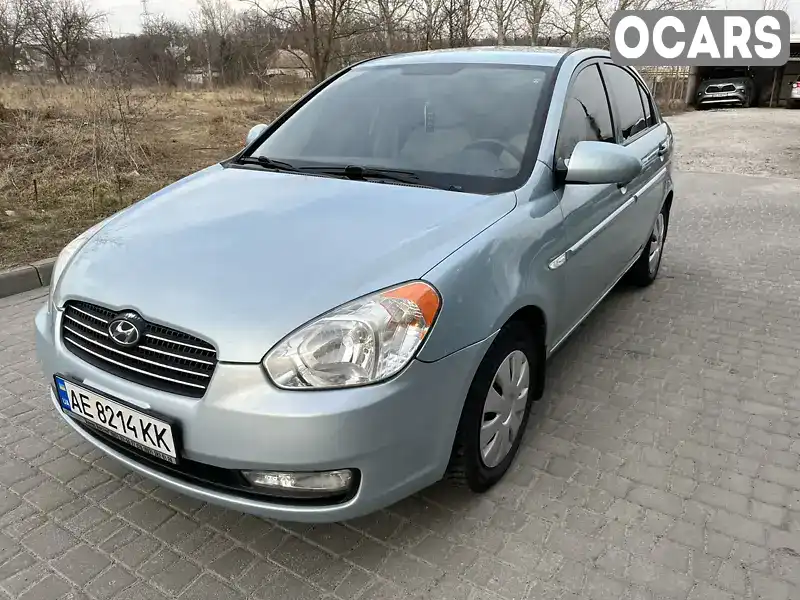 Седан Hyundai Accent 2008 1.4 л. Ручная / Механика обл. Днепропетровская, Днепр (Днепропетровск) - Фото 1/17