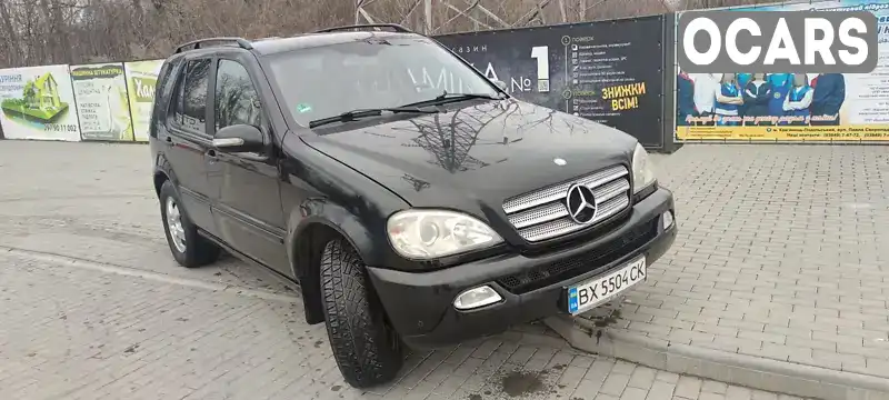 Внедорожник / Кроссовер Mercedes-Benz M-Class 2004 2.69 л. Автомат обл. Хмельницкая, Каменец-Подольский - Фото 1/13