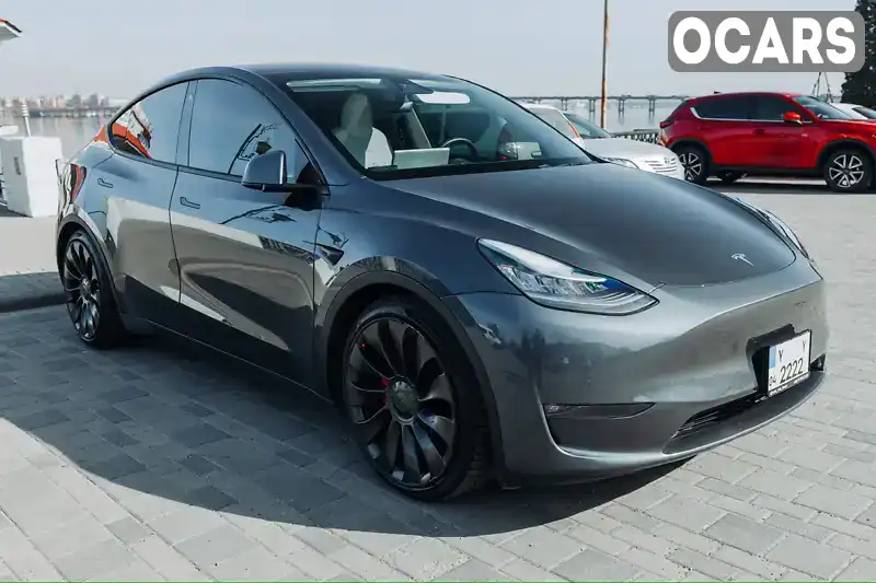 Внедорожник / Кроссовер Tesla Model Y 2020 null_content л. Автомат обл. Днепропетровская, Днепр (Днепропетровск) - Фото 1/21