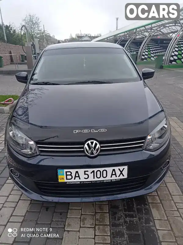 Седан Volkswagen Polo 2011 1.6 л. Ручна / Механіка обл. Кіровоградська, Кропивницький (Кіровоград) - Фото 1/8