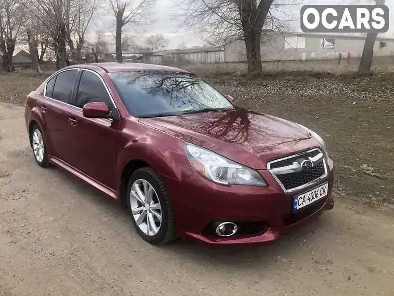 Седан Subaru Legacy 2014 2.5 л. Вариатор обл. Черкасская, Черкассы - Фото 1/13