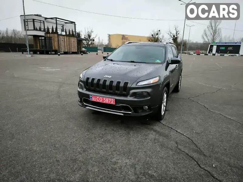 Внедорожник / Кроссовер Jeep Cherokee 2015 2.36 л. Автомат обл. Киевская, Киев - Фото 1/16