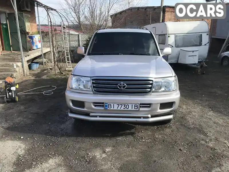 Внедорожник / Кроссовер Toyota Land Cruiser 2001 4.7 л. Автомат обл. Полтавская, Кобеляки - Фото 1/21