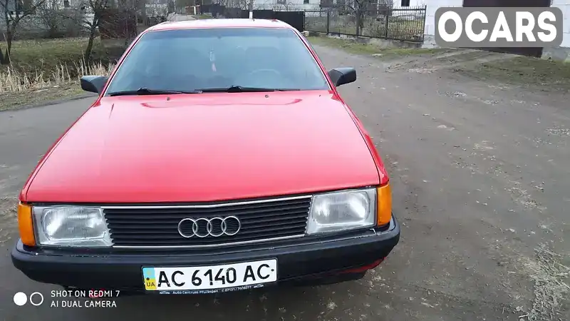 Седан Audi 100 1989 1.8 л. Ручна / Механіка обл. Волинська, Ковель - Фото 1/9