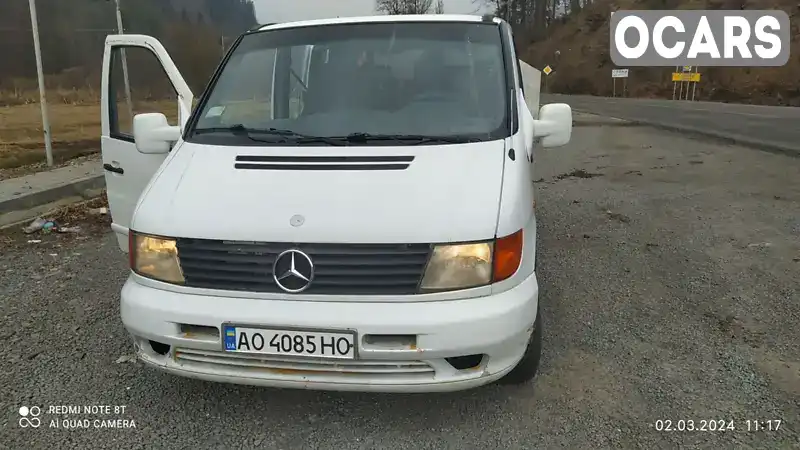 Минивэн Mercedes-Benz Vito 1999 2.15 л. Ручная / Механика обл. Закарпатская, Межгорье - Фото 1/10