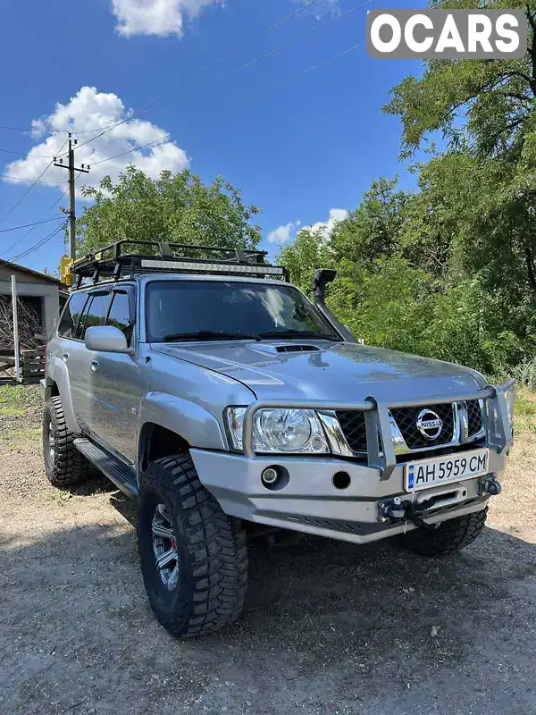 Внедорожник / Кроссовер Nissan Patrol 2006 3 л. Автомат обл. Донецкая, Славянск - Фото 1/12