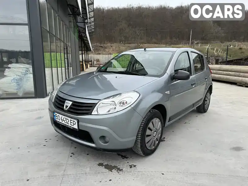 Хетчбек Dacia Sandero 2009 1.39 л. Ручна / Механіка обл. Тернопільська, Теребовля - Фото 1/21