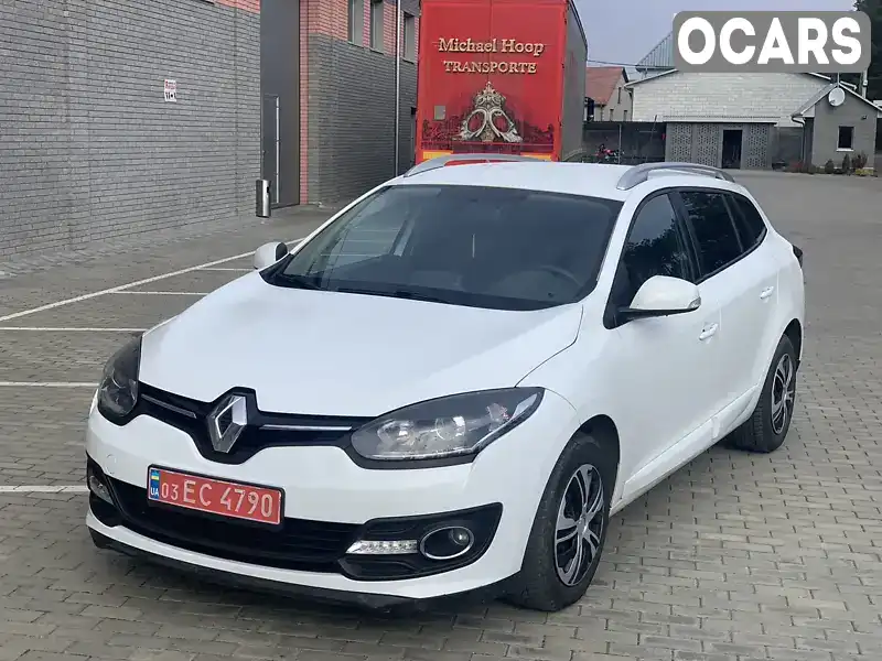 Універсал Renault Megane 2016 1.5 л. Автомат обл. Рівненська, Костопіль - Фото 1/11