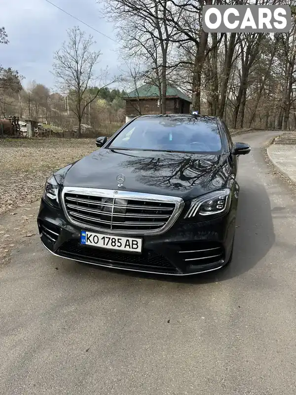 Седан Mercedes-Benz S-Class 2019 3 л. Автомат обл. Закарпатская, Тячев - Фото 1/21