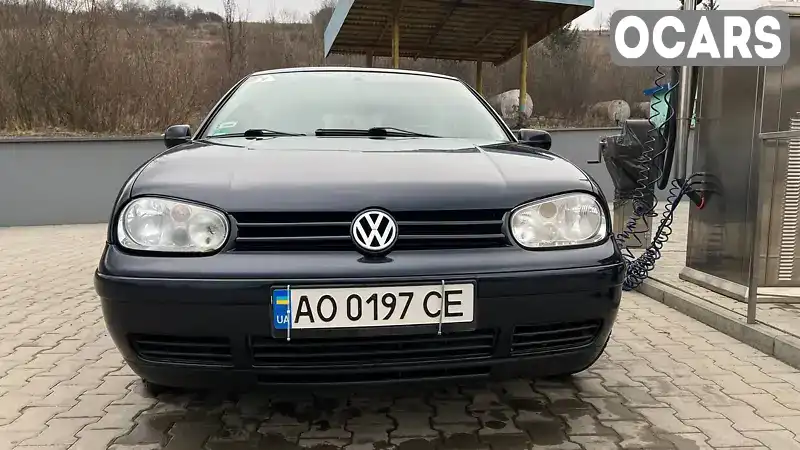 Хетчбек Volkswagen Golf 1998 1.6 л. Ручна / Механіка обл. Закарпатська, Воловець - Фото 1/12