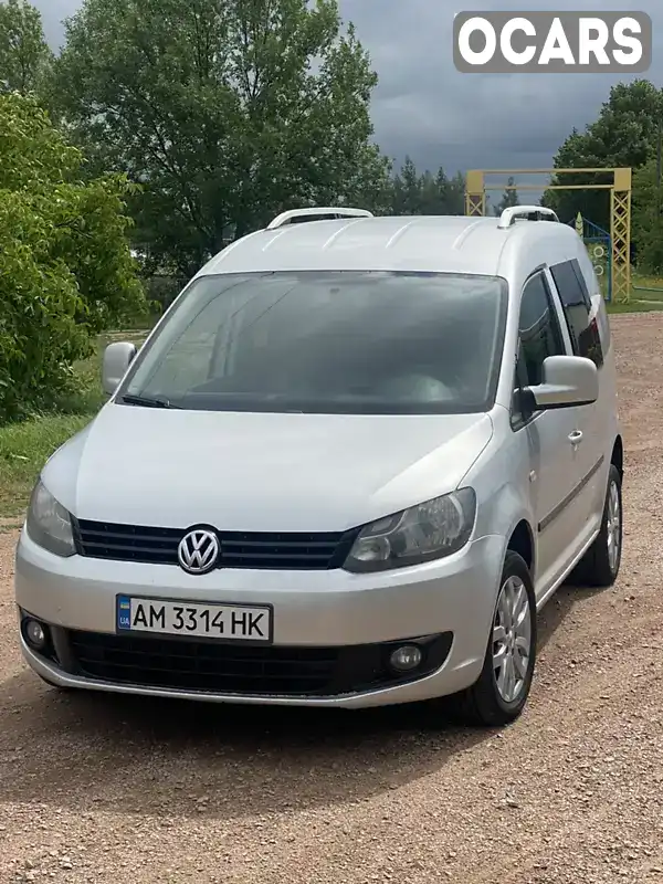 Минивэн Volkswagen Caddy 2012 1.6 л. Ручная / Механика обл. Житомирская, Хорошев (Володарск-Волынский) - Фото 1/9