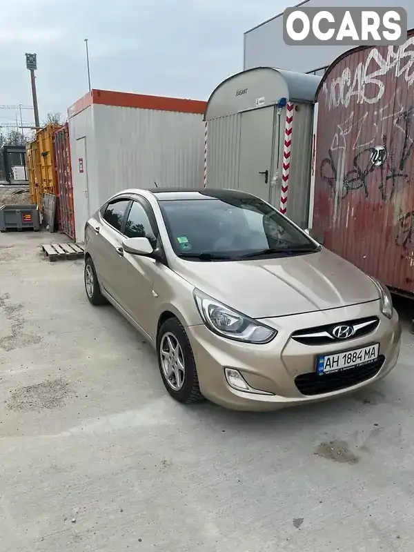 Седан Hyundai Accent 2011 1.4 л. Автомат обл. Львовская, Яворов - Фото 1/9