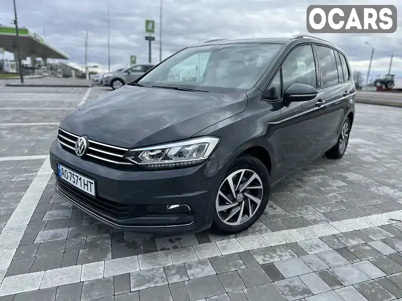 Микровэн Volkswagen Touran 2018 1.97 л. Автомат обл. Львовская, Дрогобыч - Фото 1/21