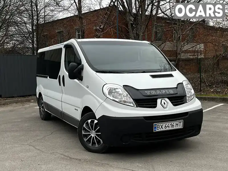 Мінівен Renault Trafic 2008 2 л. Ручна / Механіка обл. Хмельницька, Кам'янець-Подільський - Фото 1/21