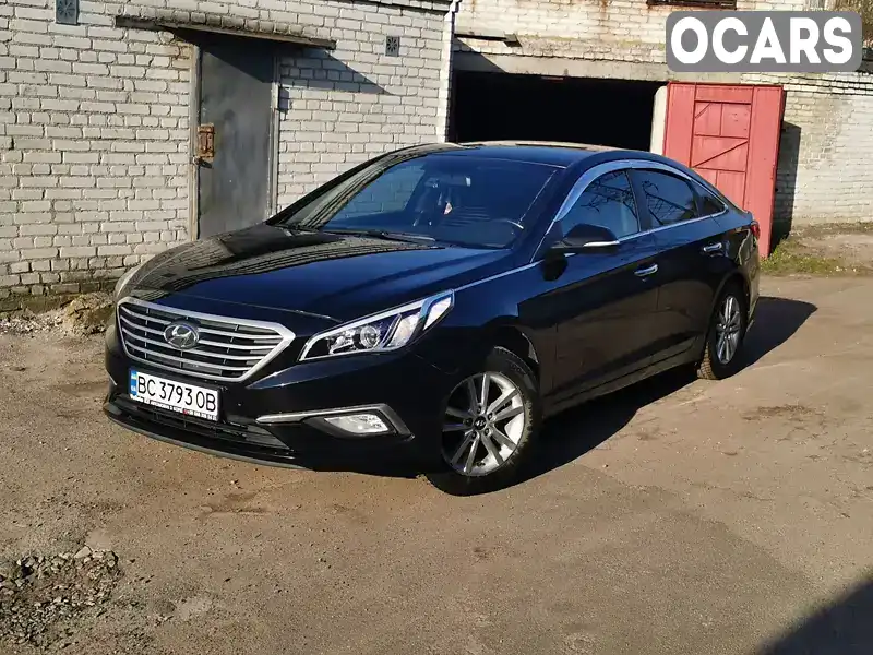 Седан Hyundai Sonata 2015 2 л. Автомат обл. Львівська, Львів - Фото 1/9