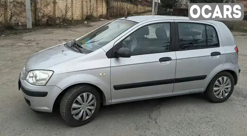 Хэтчбек Hyundai Getz 2005 1.09 л. Ручная / Механика обл. Днепропетровская, Днепр (Днепропетровск) - Фото 1/9