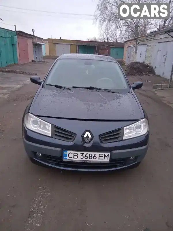 Седан Renault Megane 2007 2 л. Автомат обл. Чернігівська, Прилуки - Фото 1/13