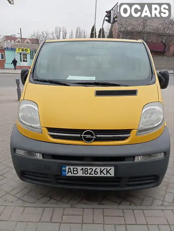 Мінівен Opel Vivaro 2004 1.9 л. Ручна / Механіка обл. Вінницька, Вінниця - Фото 1/9