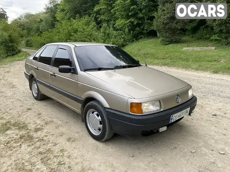 Седан Volkswagen Passat 1988 1.8 л. Ручная / Механика обл. Черновицкая, Черновцы - Фото 1/21