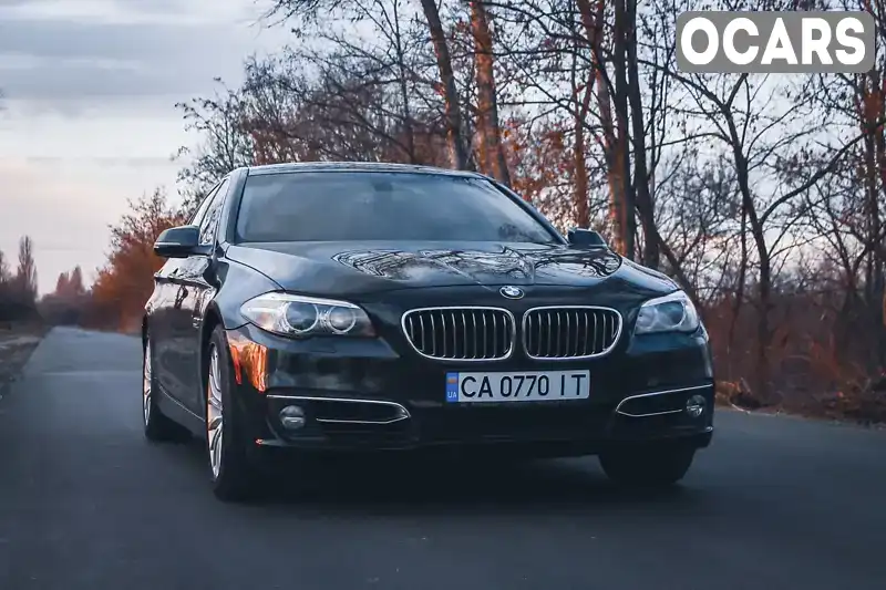 Седан BMW 5 Series 2014 2 л. Автомат обл. Черкаська, Черкаси - Фото 1/21