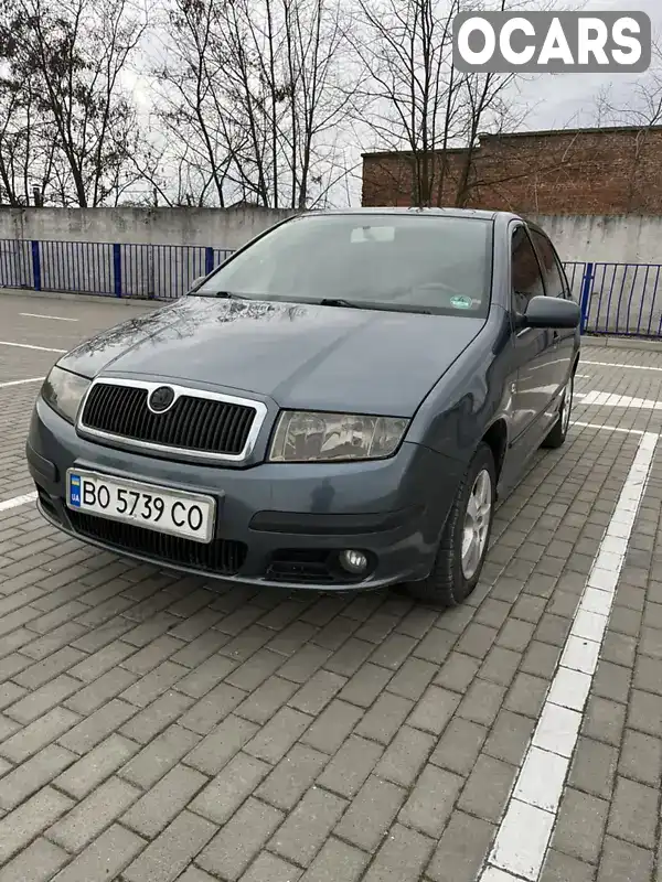 Хэтчбек Skoda Fabia 2005 1.39 л. Ручная / Механика обл. Тернопольская, Тернополь - Фото 1/15