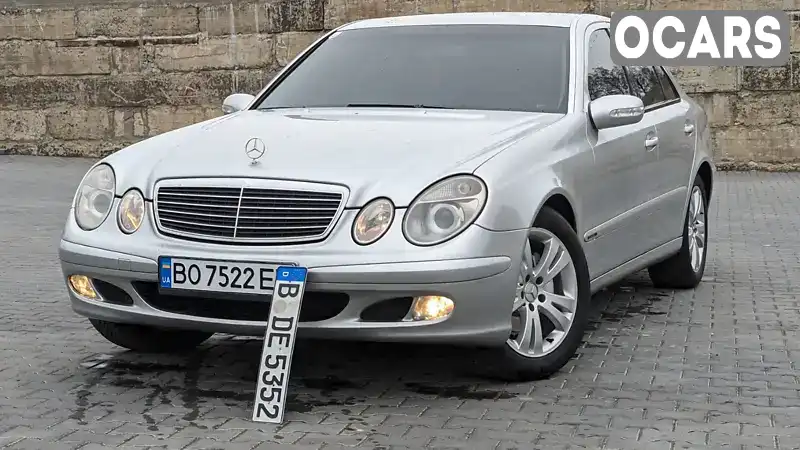 Седан Mercedes-Benz E-Class 2004 2.2 л. Автомат обл. Тернопільська, Тернопіль - Фото 1/21