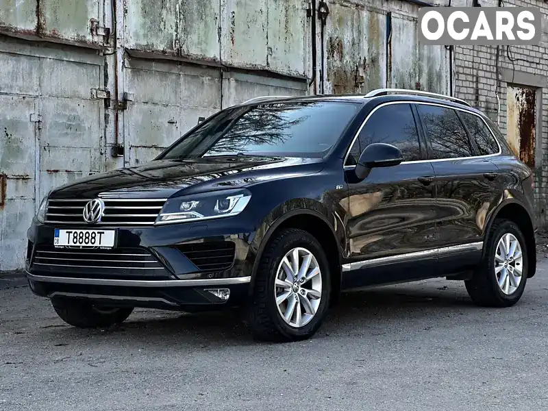 Позашляховик / Кросовер Volkswagen Touareg 2015 3 л. Автомат обл. Запорізька, Запоріжжя - Фото 1/21