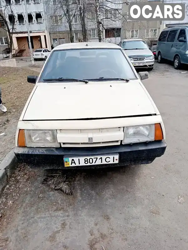 Хетчбек ВАЗ / Lada 2108 1988 1.5 л. Ручна / Механіка обл. Київська, Вишневе - Фото 1/5