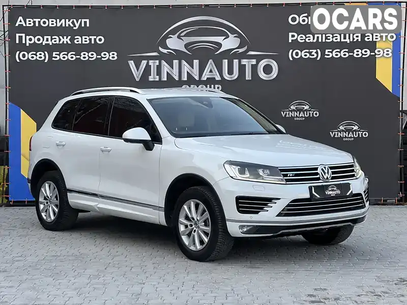 Внедорожник / Кроссовер Volkswagen Touareg 2017 3 л. Автомат обл. Винницкая, Винница - Фото 1/21