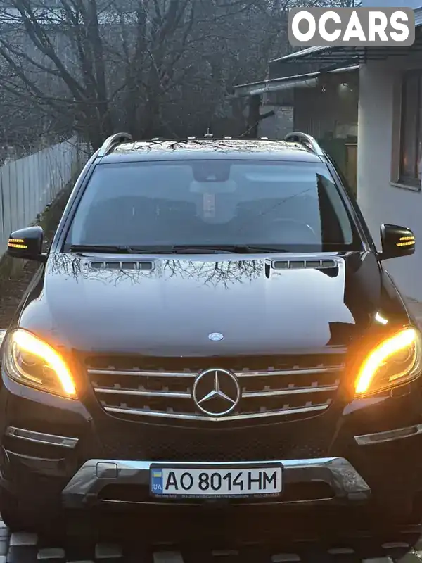 Позашляховик / Кросовер Mercedes-Benz M-Class 2013 2.99 л. обл. Закарпатська, Рахів - Фото 1/21