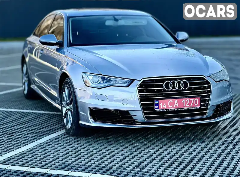 Седан Audi A6 2015 1.98 л. Автомат обл. Львовская, Львов - Фото 1/21