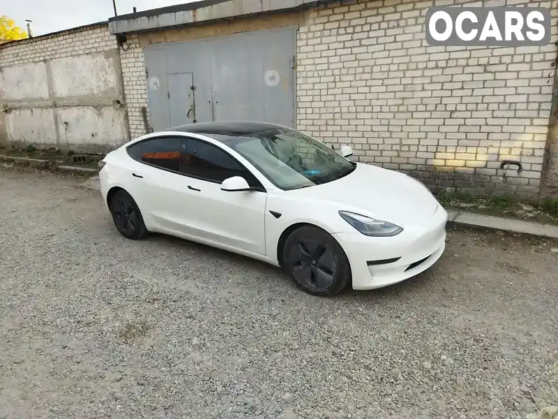 Седан Tesla Model 3 2021 null_content л. Автомат обл. Запорожская, Запорожье - Фото 1/3