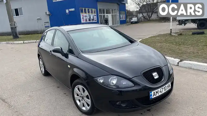 Хэтчбек SEAT Leon 2006 2 л. Автомат обл. Житомирская, Житомир - Фото 1/12