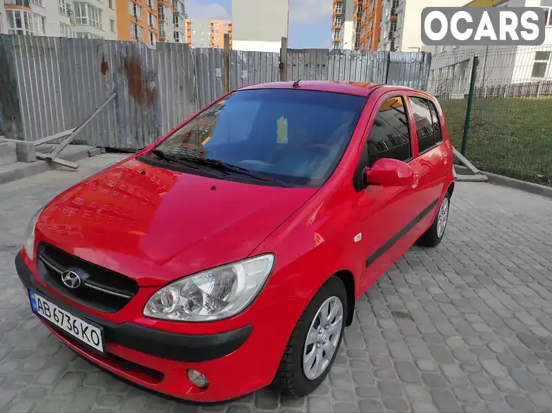 Хетчбек Hyundai Getz 2008 1.4 л. Автомат обл. Вінницька, Вінниця - Фото 1/21