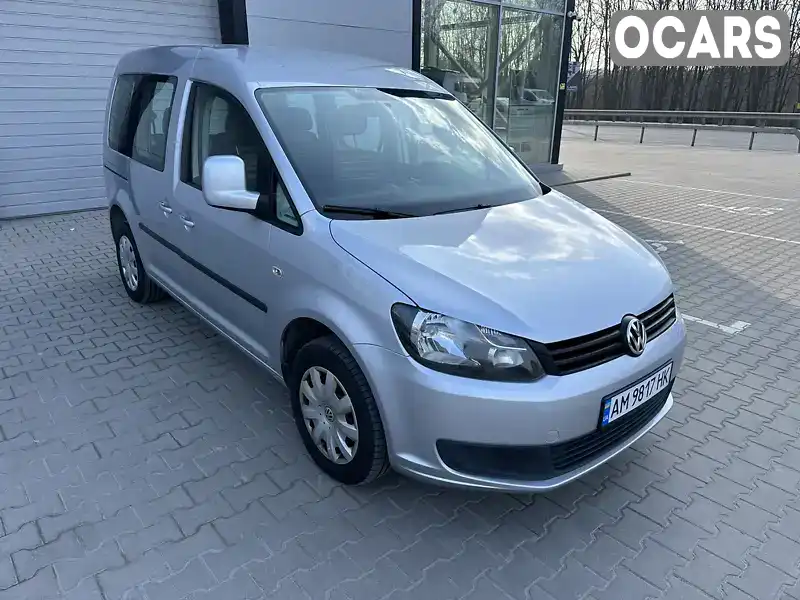 Минивэн Volkswagen Caddy 2013 1.6 л. обл. Винницкая, Винница - Фото 1/21