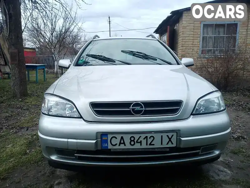 Универсал Opel Astra 2001 1.6 л. Ручная / Механика обл. Черкасская, Черкассы - Фото 1/14
