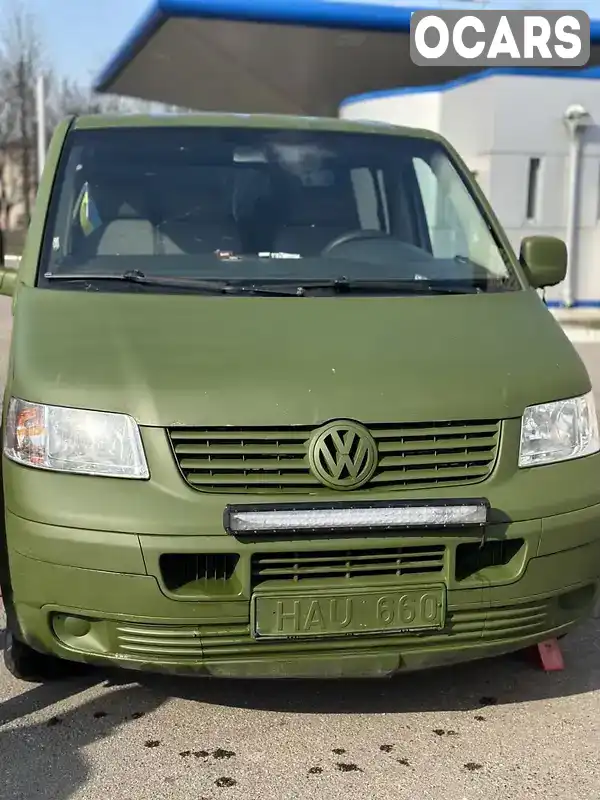 Минивэн Volkswagen Transporter 2007 2.5 л. Ручная / Механика обл. Черкасская, Смела - Фото 1/6